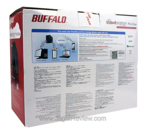 CloudStation Pro Duo - Kemasan Belakang CloudStation Pro Duo Kemasan Belakang