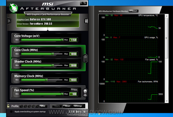 DA GTX 580 3GB @1000 DA GTX 580 3GB @1000