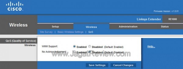 Linksys RE1000 Wireless Extender 24 R
