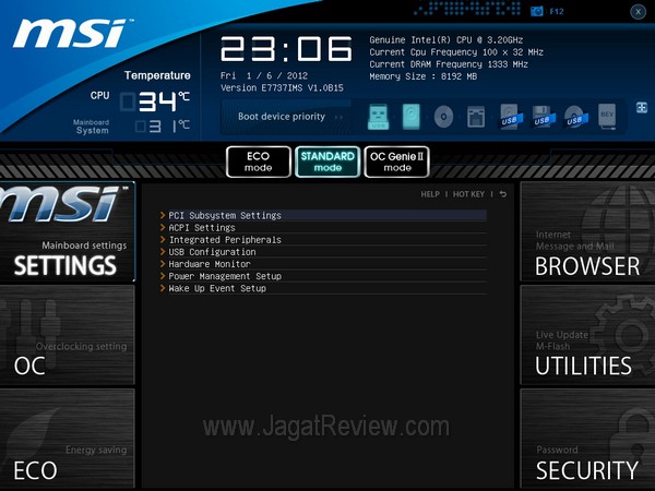 MSI BigBangXPowerII BIOS 041