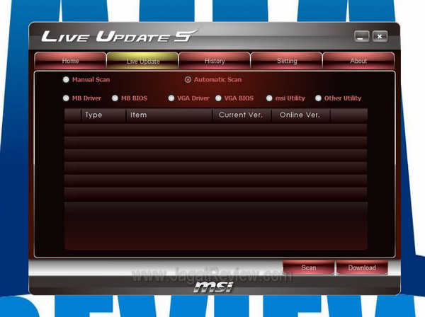 MSI_BigBangXPowerII_Utility_LiveUpdate_LiveUpdate MSI BigBangXPowerII Utility LiveUpdate LiveUpdate1