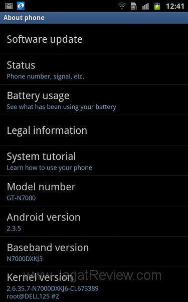 Samsung Galaxy Note - About Samsung Galaxy Note About