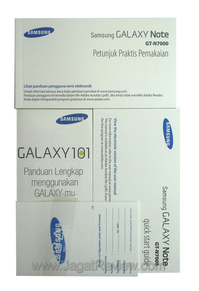 Samsung Galaxy Note Dokumentasi