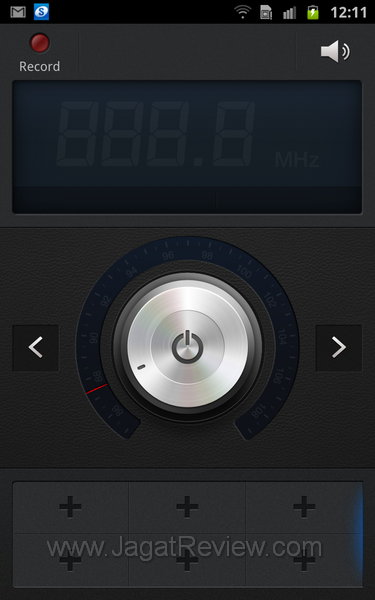 Samsung Galaxy Note FM Radio
