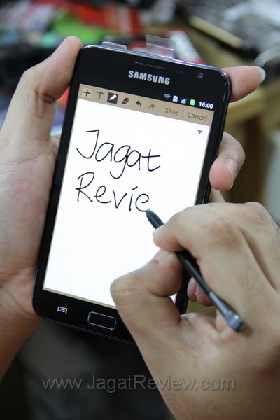 Samsung Galaxy Note Menulis Dengan S PEn