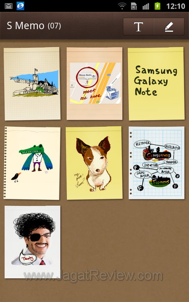 Samsung Galaxy Note - S Memo Samsung Galaxy Note S Memo