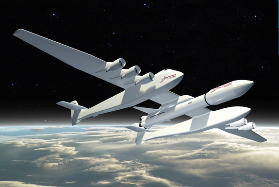 Stratolaunch: Pesawat dengan Enam Mesin Boeing 747 16 Stratolaunch