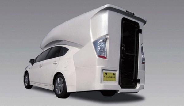 Toyota Prius Camper Van (Back) Toyota Prius Camper Van Back