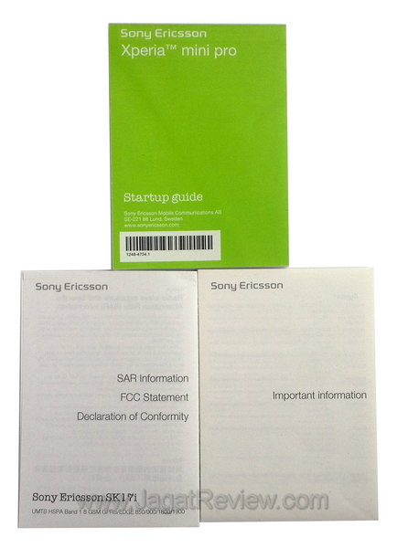 Xperia Mini Pro - Dokumentasi Xperia Mini Pro Dokumentasi