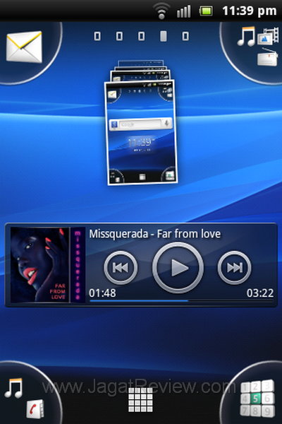 Xperia Mini Pro - HomeScreen 4 Xperia Mini Pro HomeScreen 4