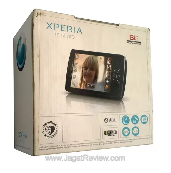 Xperia Mini Pro - Kemasan Belakang Xperia Mini Pro Kemasan Belakang