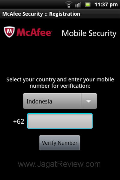 Xperia Mini Pro - McAfee Xperia Mini Pro McAfee