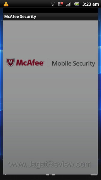 Xperia Pro McAfee