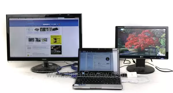 Buffalo USB 2.0 to HDMI converter: Satu Notebook, Tiga Monitor! 14 buffalo usb20 to hdmi monitor2