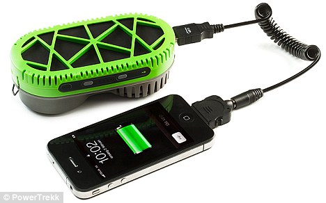 PowerTrekk: Charger Portabel Bertenaga Air 2 powertrekk1