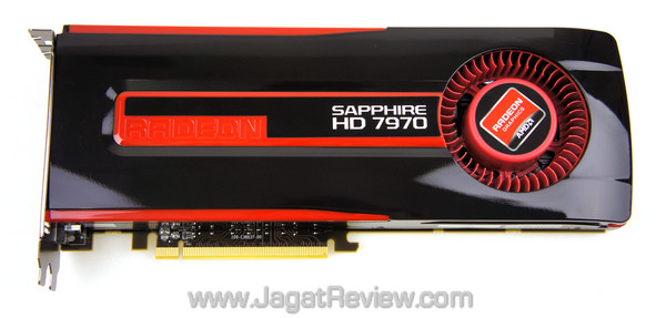 sapphire amd hd 7970 top view sapphire amd hd 7970 top view