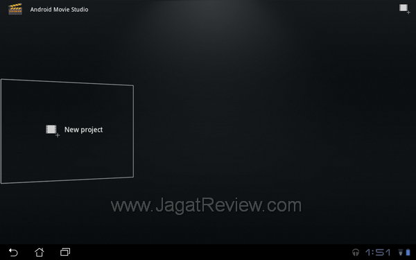ASUS EEEPad Slider Movie Studio