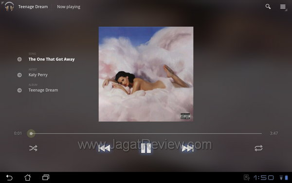 ASUS EEEPad Slider Music