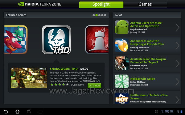 ASUS EEEPad Slider Tegra Zone