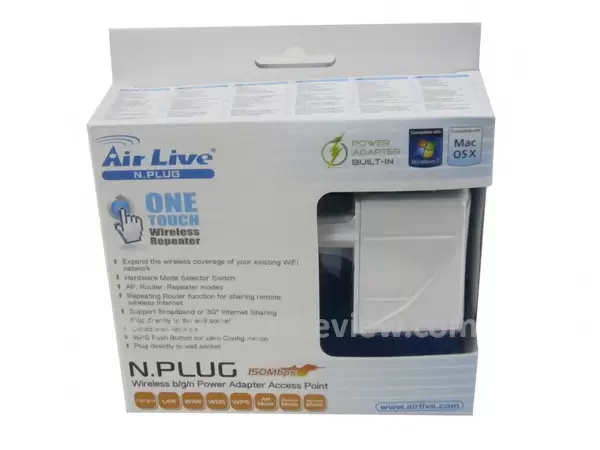 Hands-On Review: AirLive N.Plug Wireless Router - Kemampuan Tinggi dalam Ukuran Kecil 47 AirLive N.Plug 31 Ed