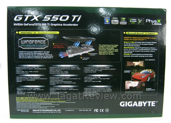 Review Gigabyte NVIDIA GTX 550 Ti Windforce: Kencang dan Telah Dipersenjatai Dua Kipas Ekstra Besar 4 GIGABYTE GTX550Ti 02