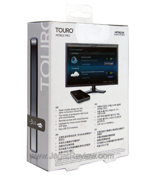 Hitachi Touro Kemasan Belakang