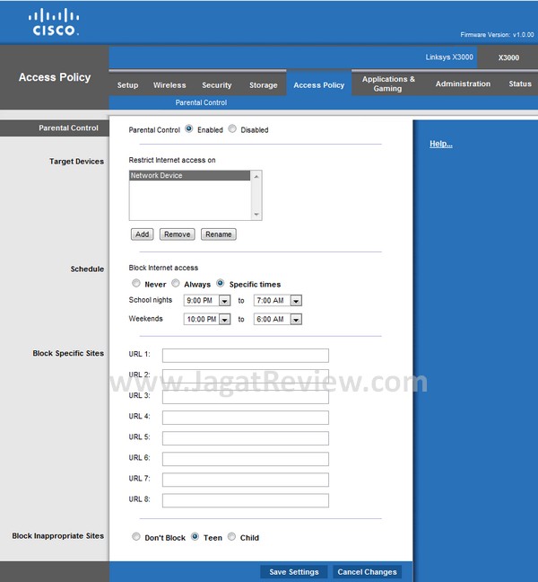Parental Control Parental Control