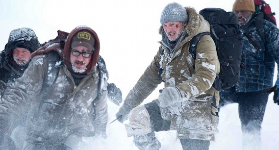 The Grey Movie Interview Liam Neeson