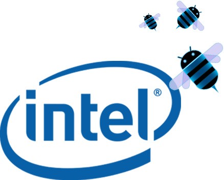 android honeycomb logo intel buzz small