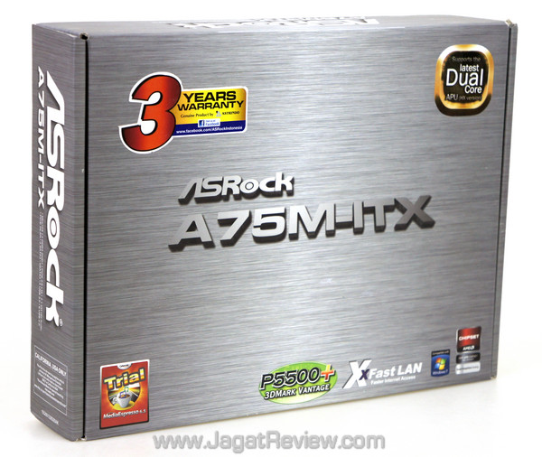 asrock a75m-itx front box asrock a75m itx front