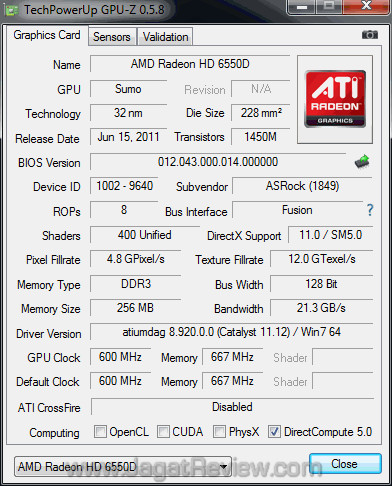 asrock a75m-itx gpuz asrock a75m itx gpuz