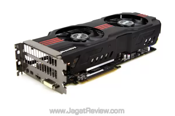Review VGA ASUS AMD HD 7950 DirectCU II TOP: Tahiti Pro yang Lebih Bertenaga 14 asus hd 7950 directcu ii top card 01