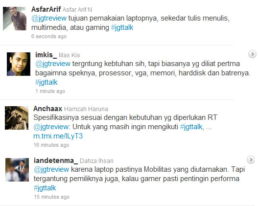 JagatTalk: Benarkah ini Laptop Pilihanku? 2 jagat talk