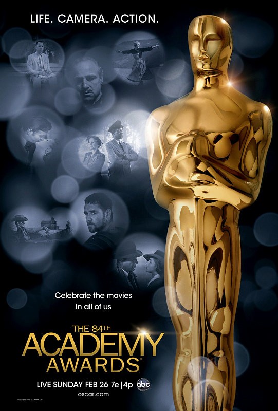 Oscar Menjadi Milik The Artist dan Hugo! 1 poster 84th academy awards pays tribute eight decades of movies
