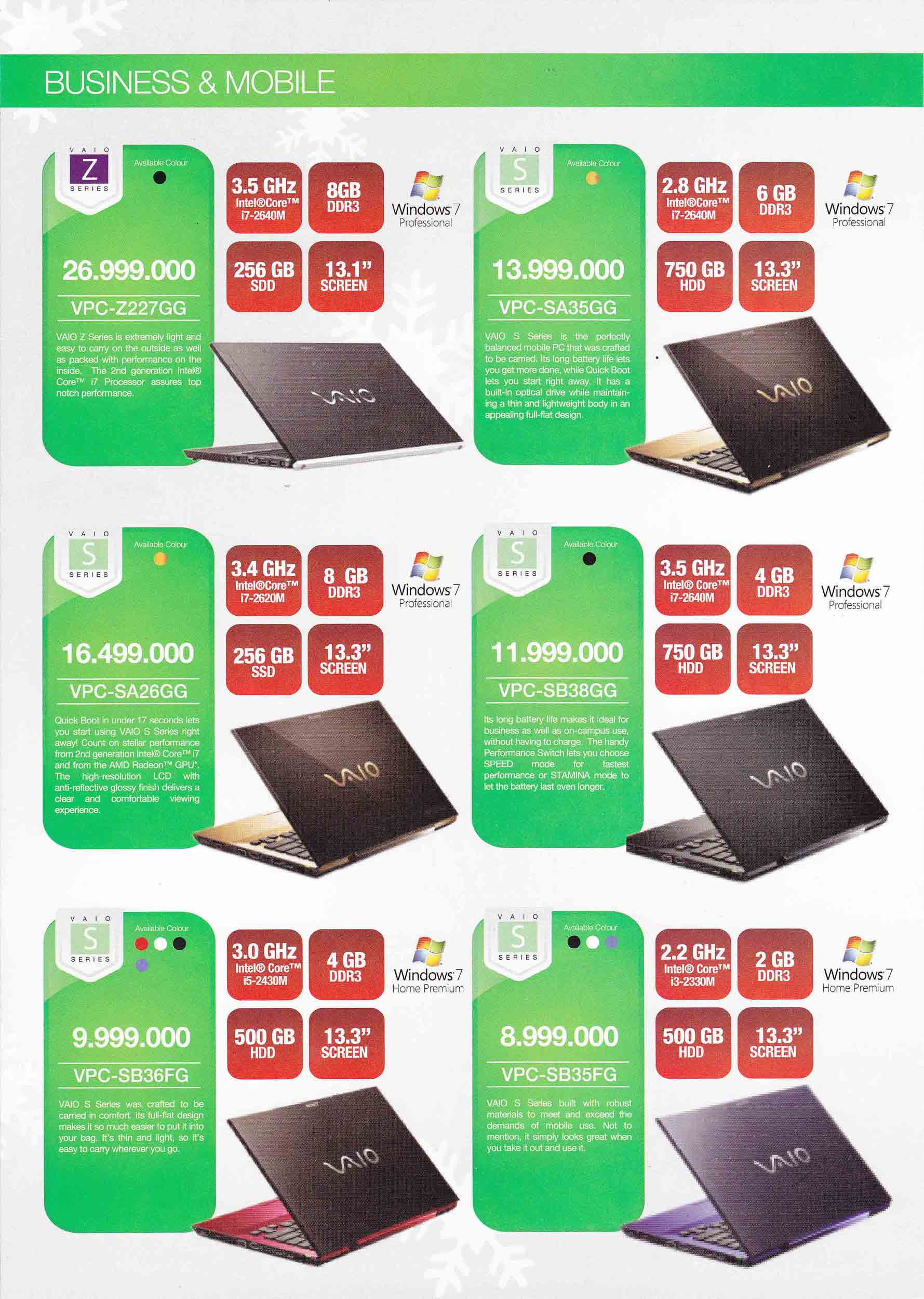 Daftar Lengkap Promo Menarik Mega Bazaar 2012 – PART 1 1 sony1