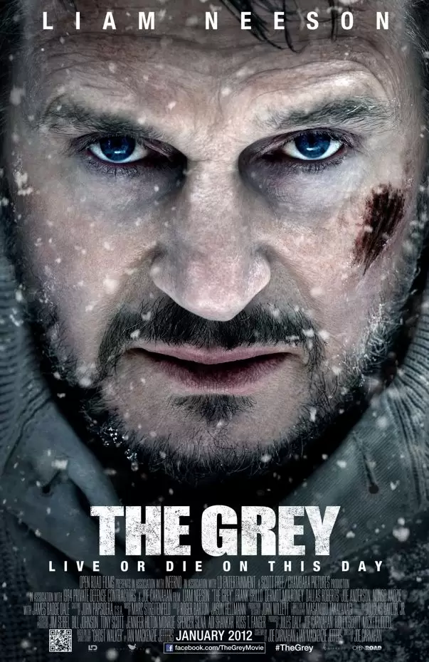 The Grey: Perjuangan Hidup Melawan Serigala Alaska 6 the grey movie poster