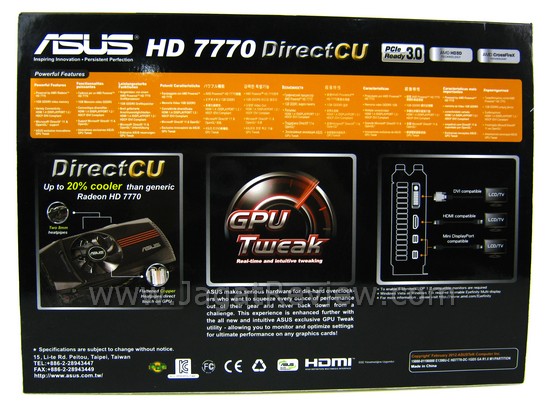 Review ASUS HD 7770 DirectCU TOP: Kencang dengan Menembus Clock di Atas 1GHz! 5 ASUS HD7770 03