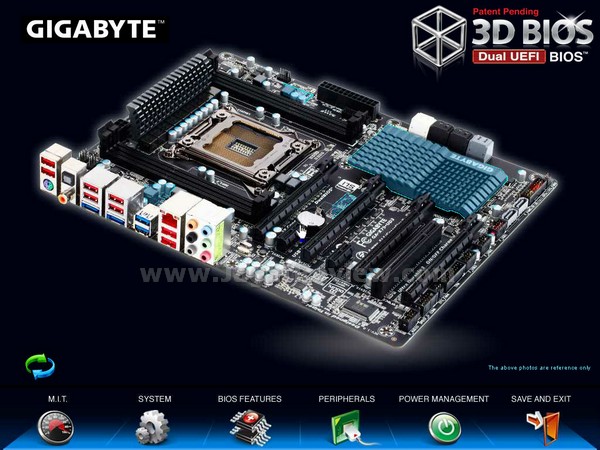 GIGABYTE X79 UD3 BIOS Main 3DBIOS