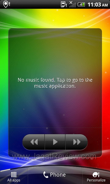 Review HTC Sensation XL: Smartphone Android Berlayar Besar Bersuara Jernih 3 HTC Sensation XL - Homescreen 1