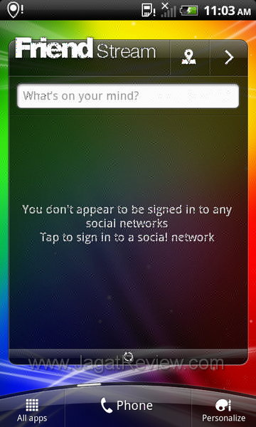 Review HTC Sensation XL: Smartphone Android Berlayar Besar Bersuara Jernih 5 HTC Sensation XL - Homescreen 3
