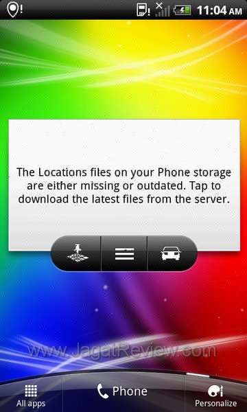 Review HTC Sensation XL: Smartphone Android Berlayar Besar Bersuara Jernih 7 HTC Sensation XL - Homescreen 6