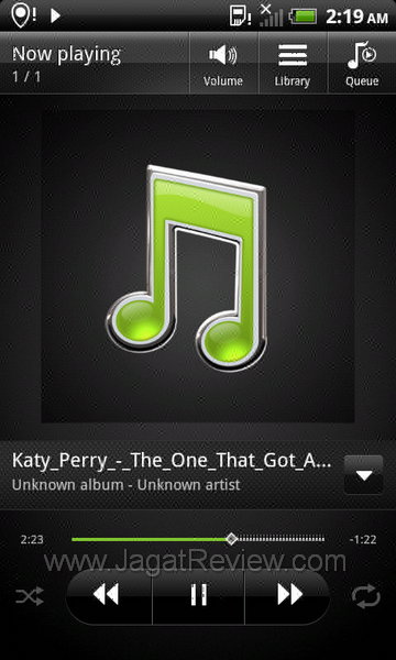 HTC Sensation XL - Music