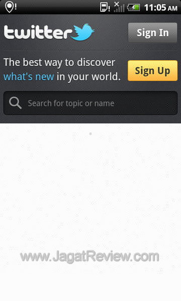 Review HTC Sensation XL: Smartphone Android Berlayar Besar Bersuara Jernih 18 HTC Sensation XL - Twitter