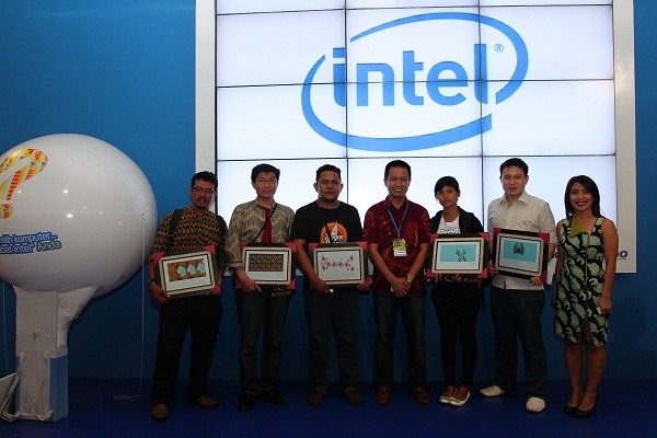 Intel Perkenalkan J-Batik, Software Perancang Batik dengan Rumus Matematika 1 Intel J Batik Workshop Winners