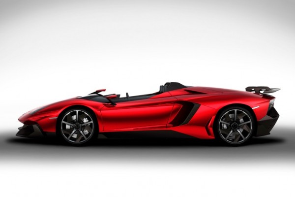 Lamborghini Aventador J Side