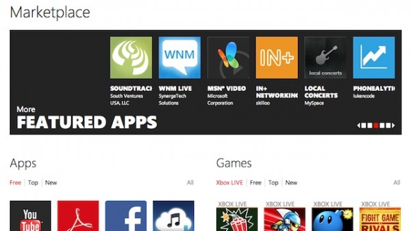 Windows Phone Marketplace
