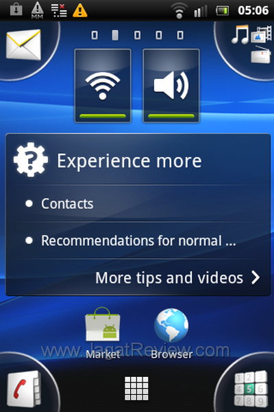 Xperia Mini HomeScreen 2