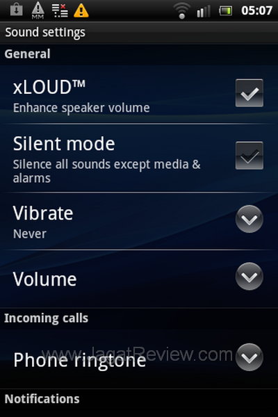 Xperia Mini - xLoud Xperia Mini
