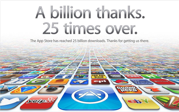 App Store Capai 25 Miliar Download 6 app store 25 bil