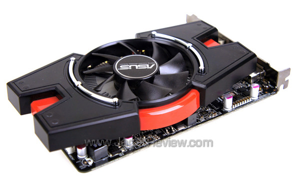 asus amd hd 7750 side view asus amd hd 7750 side view